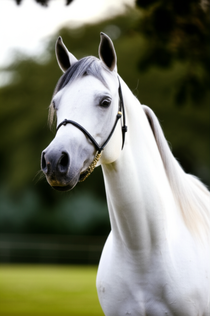 Arabian horse portrait