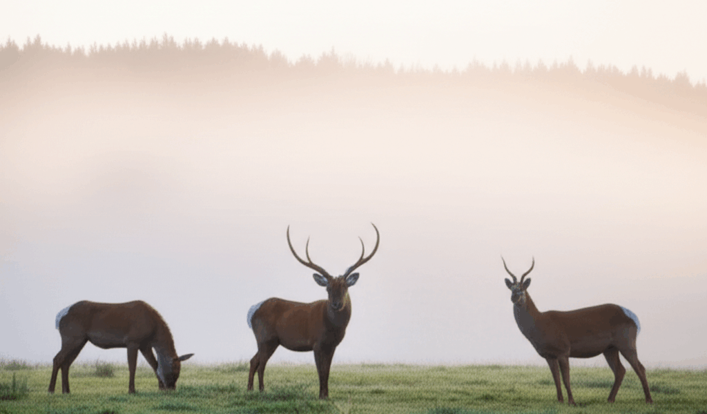 Morning Fog in the Pasture