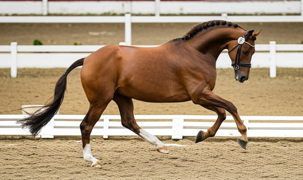 Warmblood sport horse