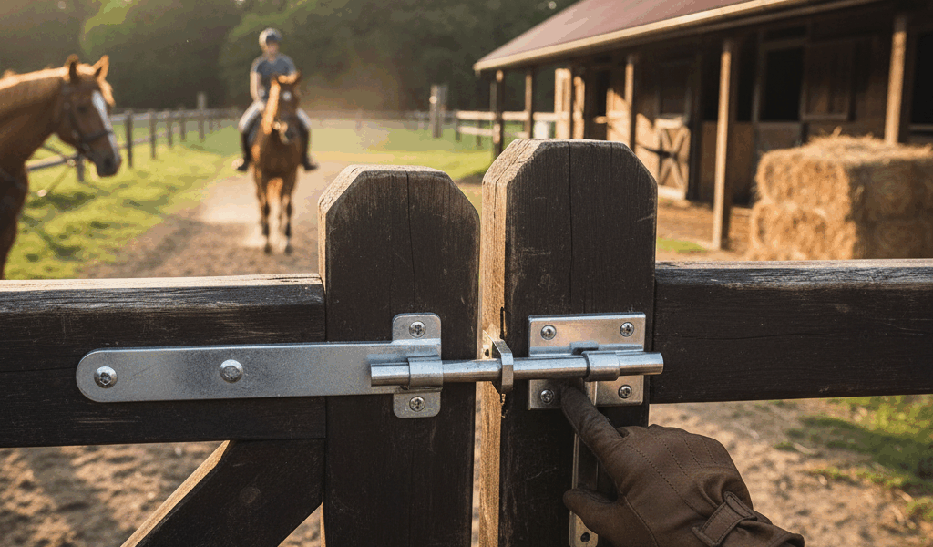 Gate Latch Finally Fixed