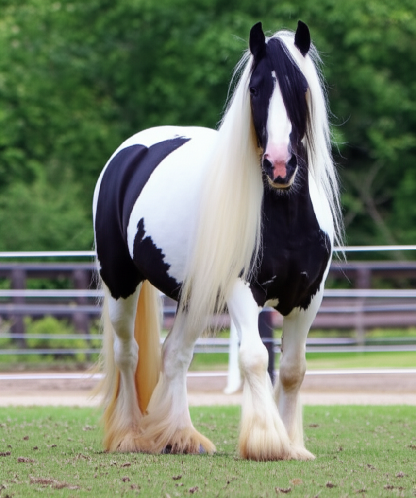 Stunning Gypsy Vanner horse
