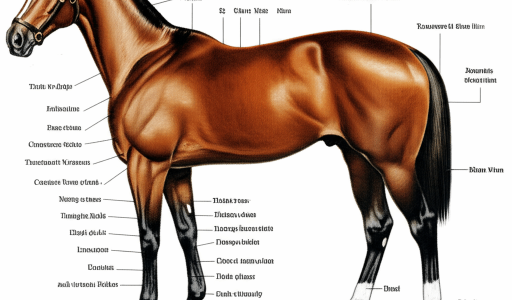 50+ Parts of a Horse Anatomy Explained