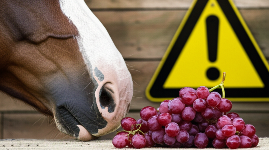 Can Horses Eat Grapes? Important Safety Warning [2026]