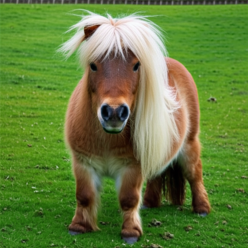 Adorable Shetland pony