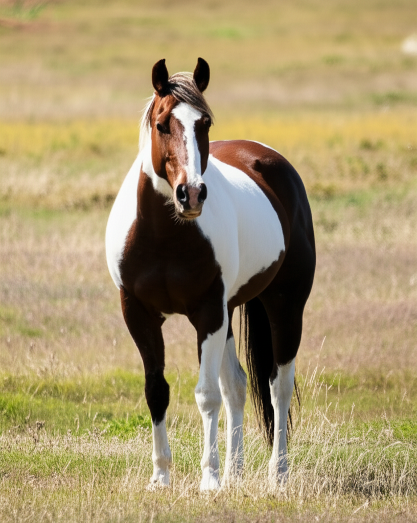 Paint horse