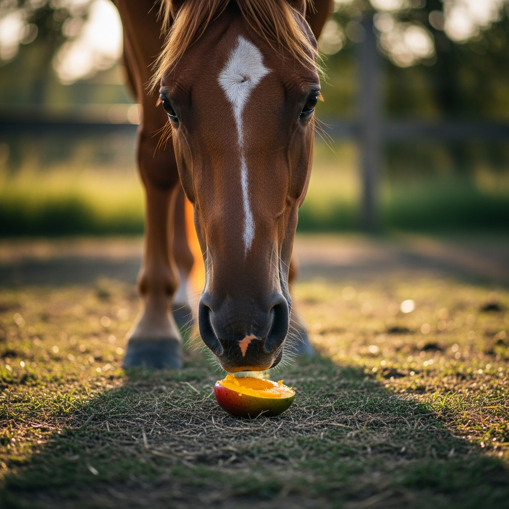 Can Horses Eat Mango? Yes — But There Is a Stomach Ulcer Risk