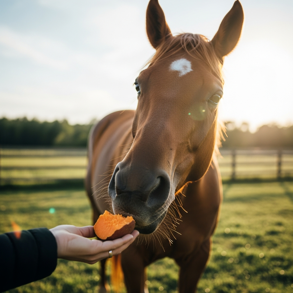 Can Horses Eat Sweet Potatoes? Safe — But Not Regular Potatoes