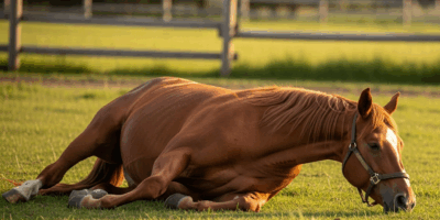 Horse Keeps Laying Down in Pasture Why and What to Do