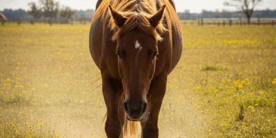 Horse Keeps Charging at You in the Pasture Fix It