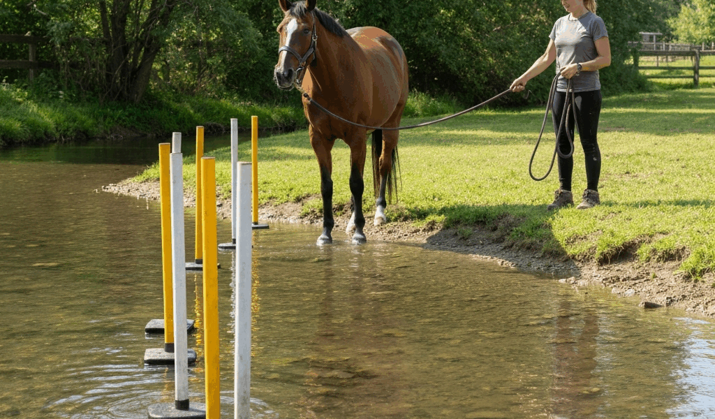 Horse Keeps Refusing to Cross Water What Works